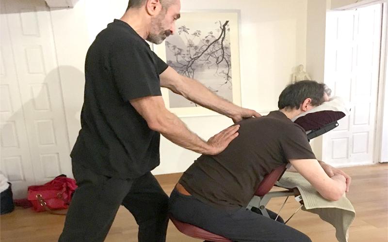 massage au travail paris